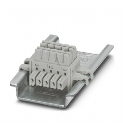 PHOENIX CONTACT DIN rail bus connector ME 6,2 TBUS-2 1,5/5-ST-3,81 GY-2695439